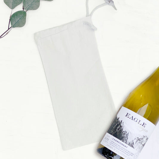 Canvas Wine Bag - Wholesale Blanks