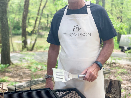 Mr. - Personalized Men's Apron