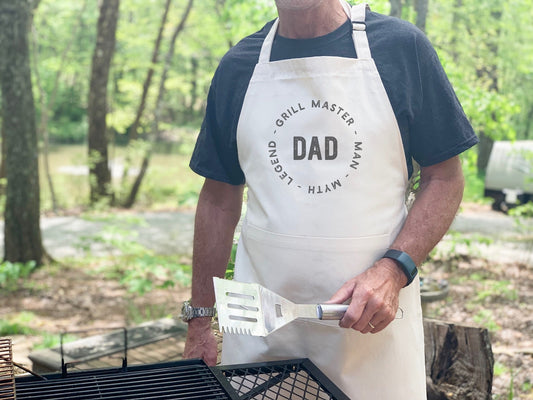 Grill Master, Man, Myth, Legend - Personalized Men's Apron