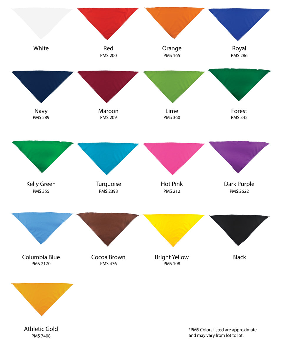 Pet Bandana (Large Triangle) - Wholesale Blanks